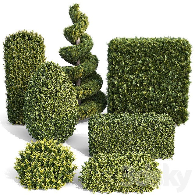 Bushes and Hedges Pack 2