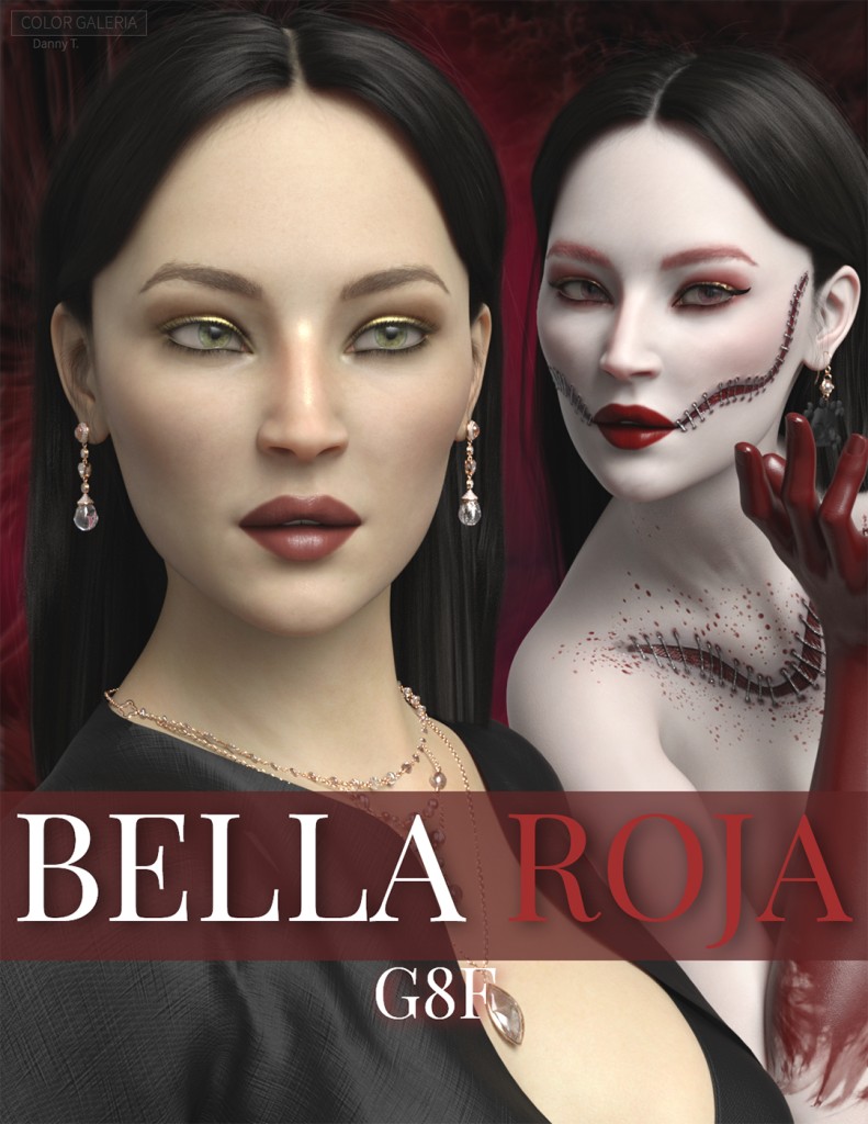 Bella Roja For Genesis 8 Female