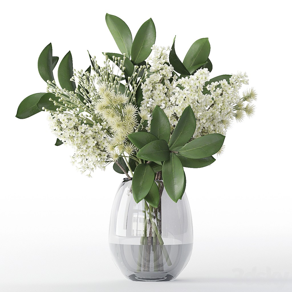 Bouquet of flowers in a vase 58