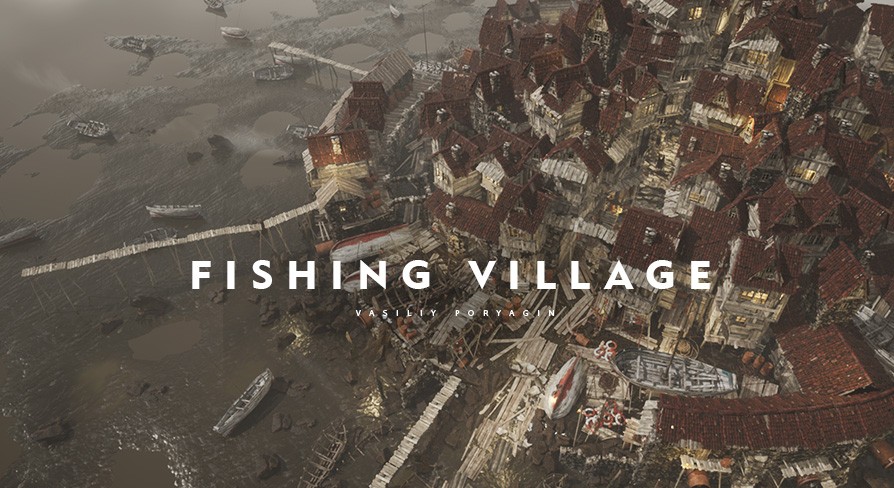 [UE] Fishing Village Environment (14Gig)