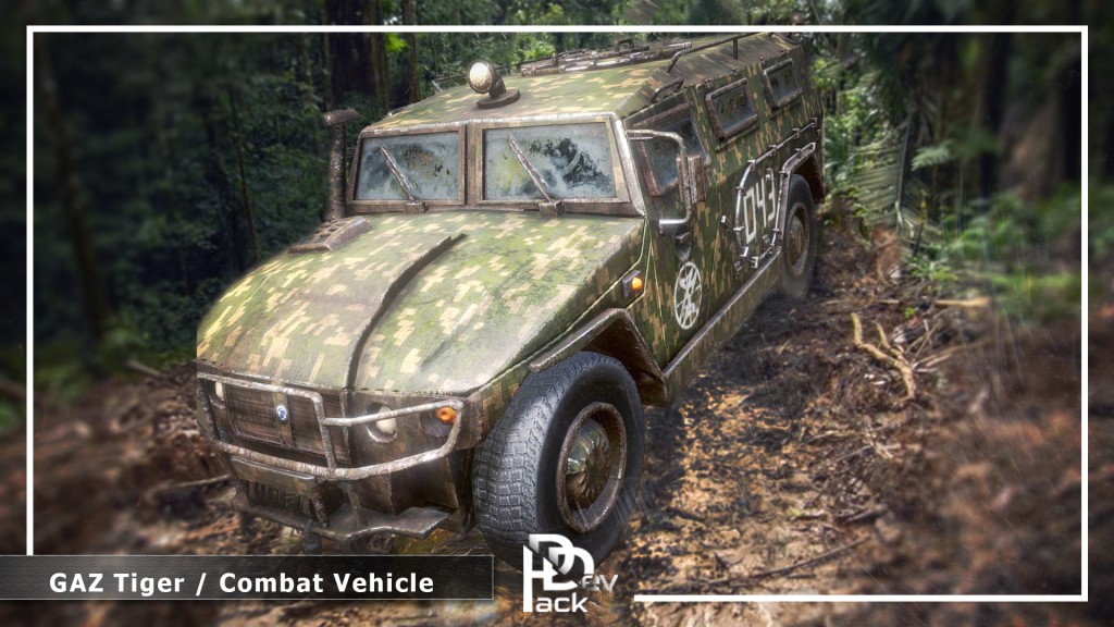 [UE4.26] GAZ Tiger / Combat Vehicle / 6 Versions