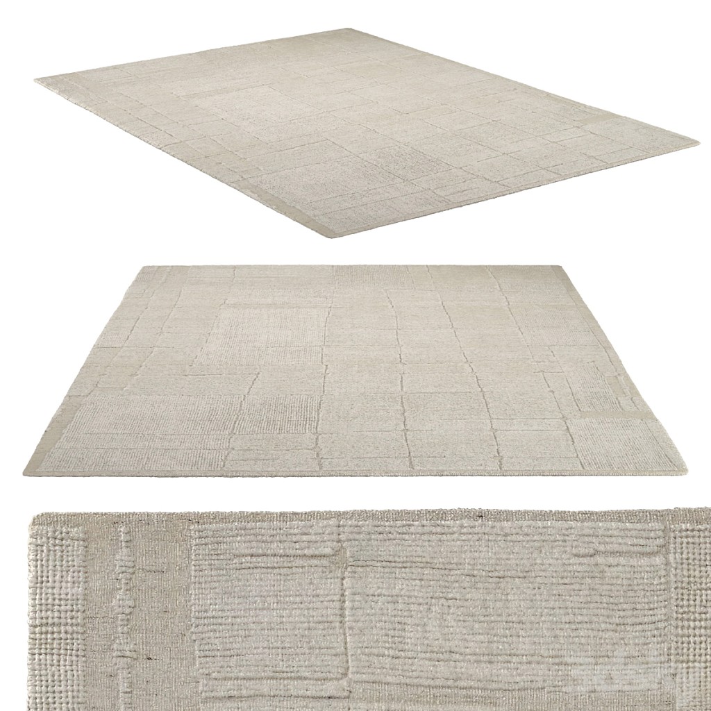Loloi Walker Ivory Hand-Knotted Rug