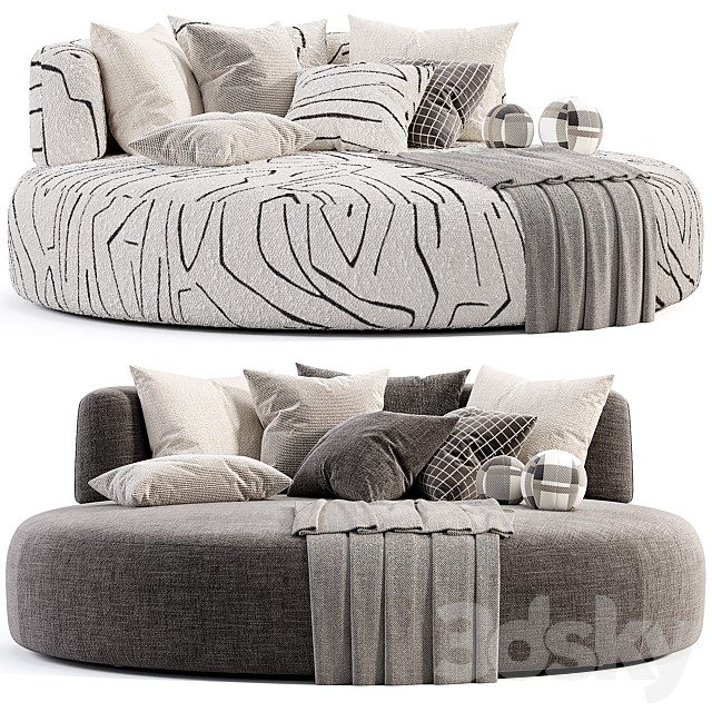 Belt Daybet Sofa By Varaschin