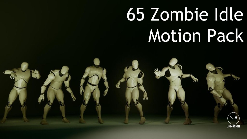 65 Zombie Idle Animation by JKMotion