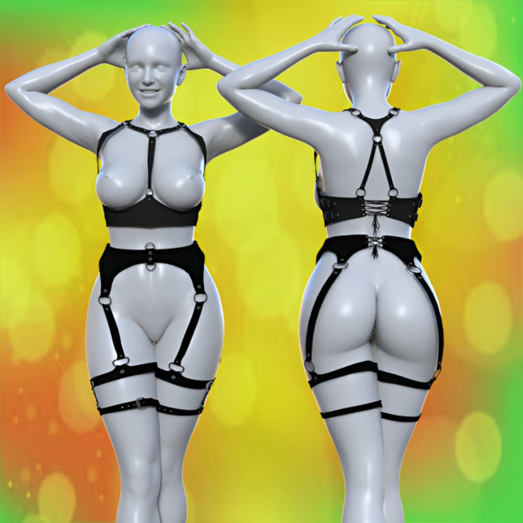 Naughty GF 4 Set for Genesis 8 Female