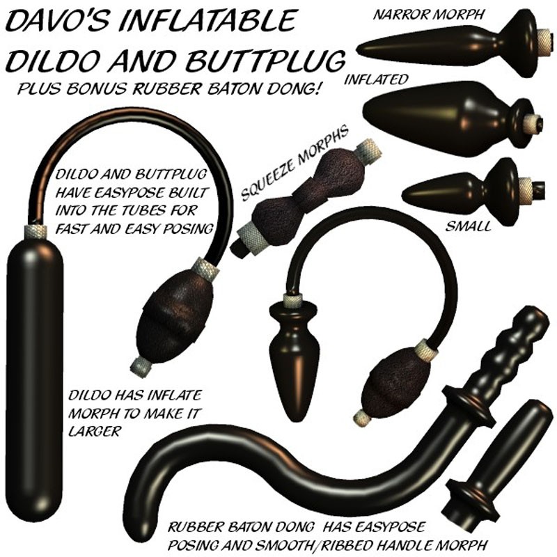 Davo Inflatable Dildoset!