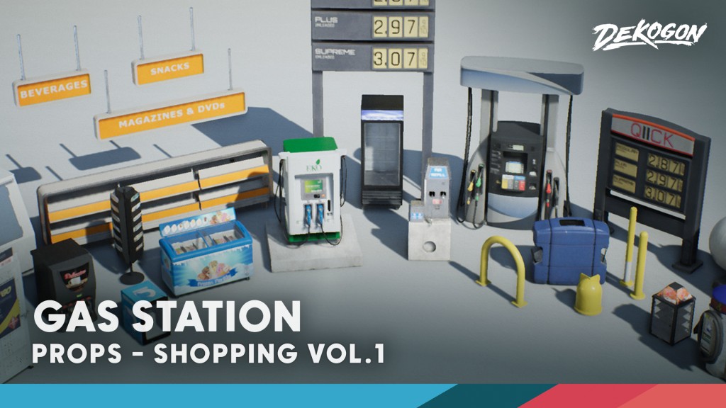 [UE] Shopping and Market VOL 1 - Gas Station