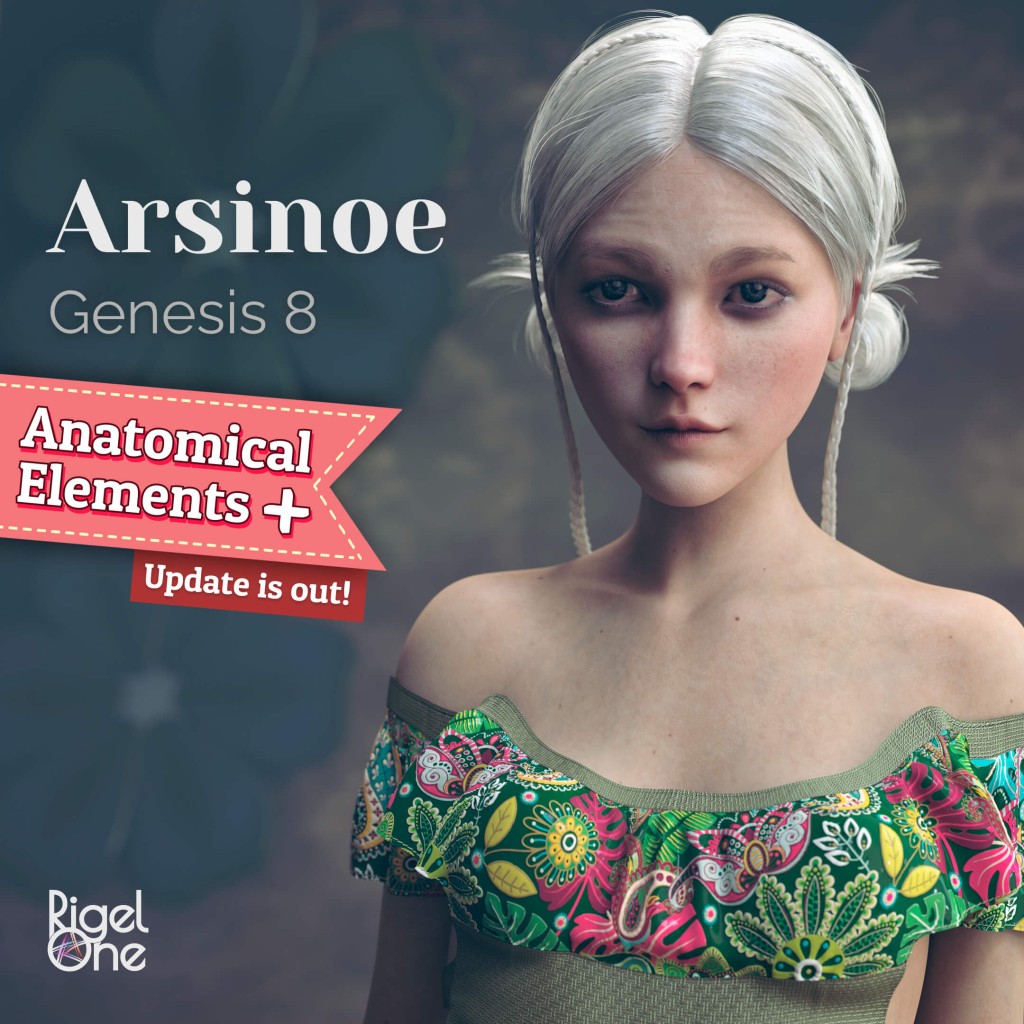 Arsinoe & Arsinoe Dress Bundle for Genesis 8 Female
