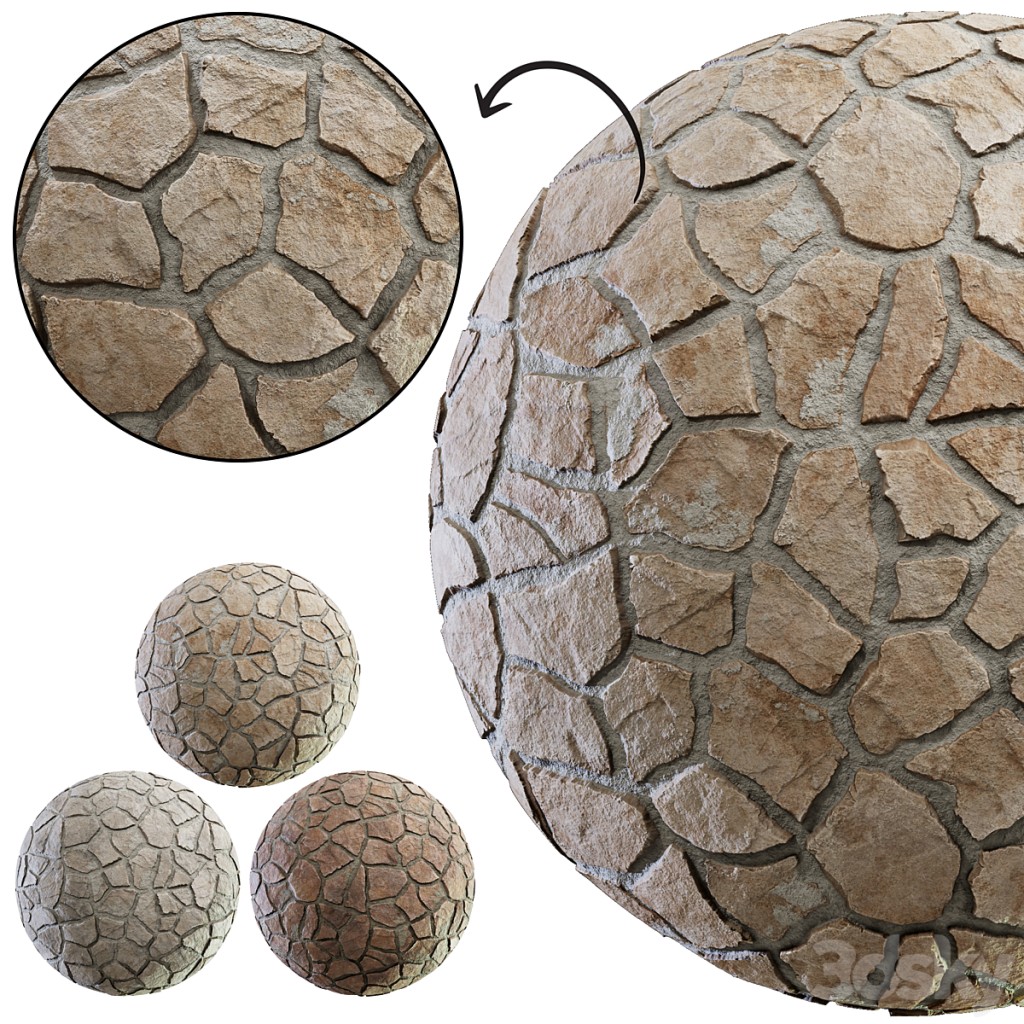 Collection Stone Wall 06 (Seamless)