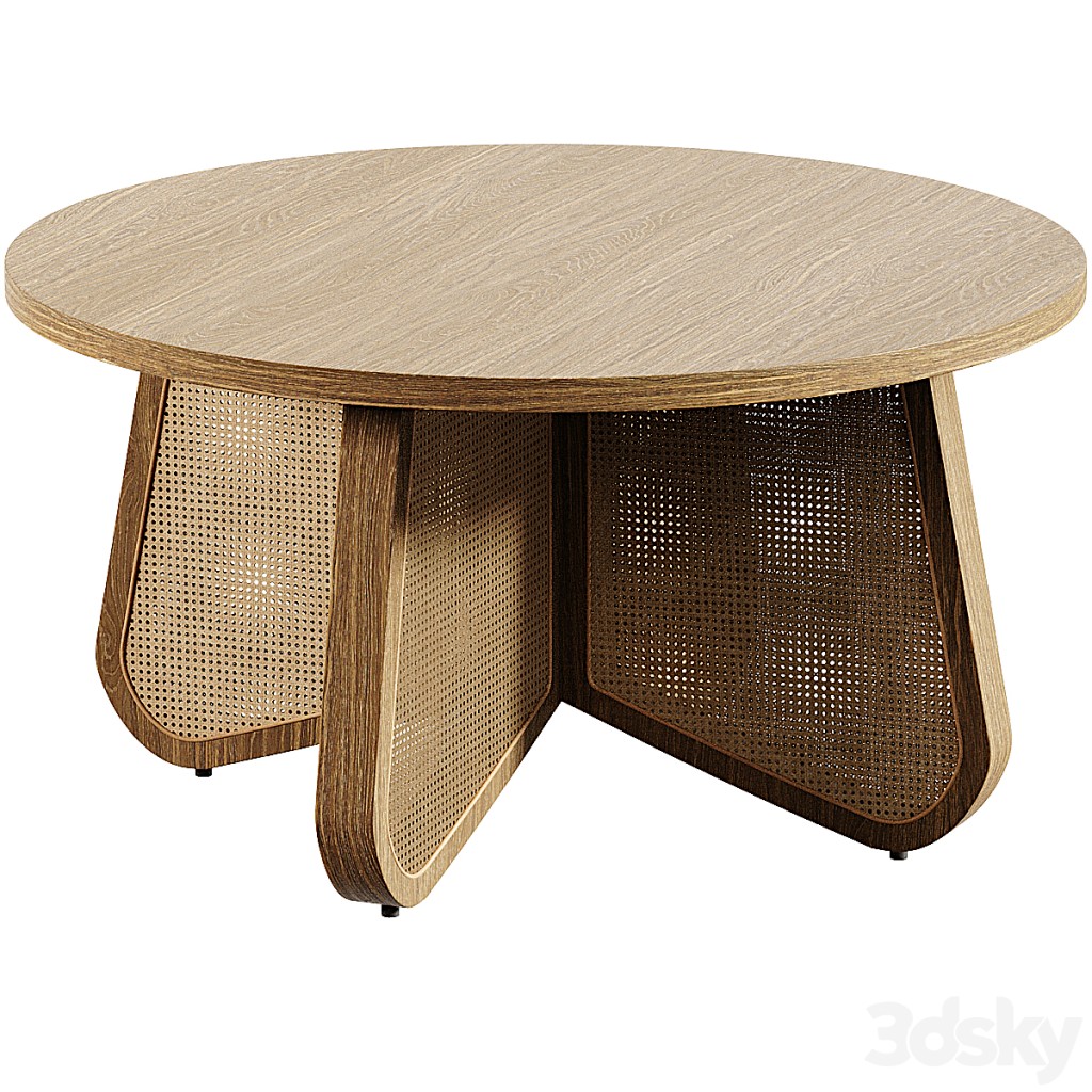 Rustic Mango Solid Wooden Coffee Table