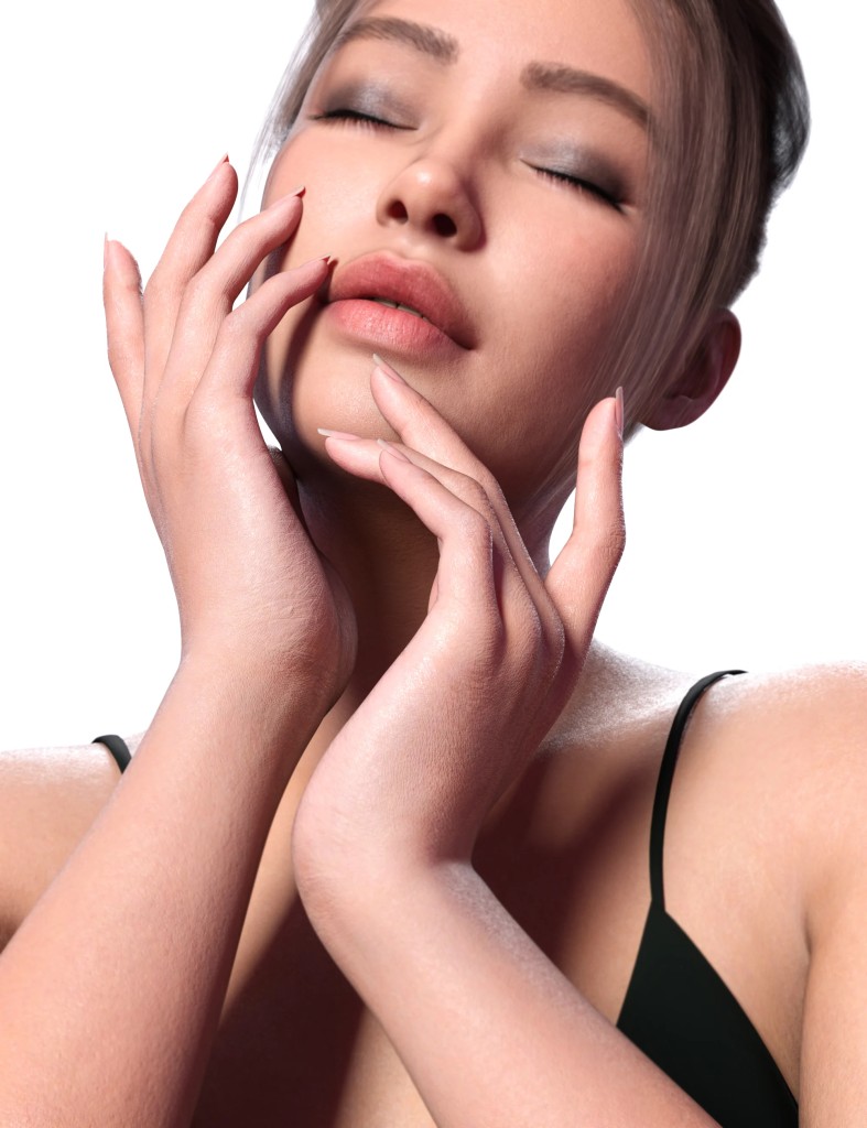 Z Feminine Hands for Genesis 9 and 8 Female