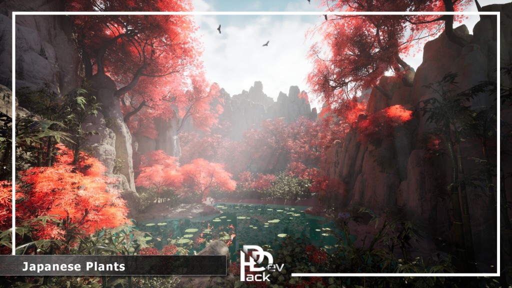 Japanese Plants /17 Assets UE5.1