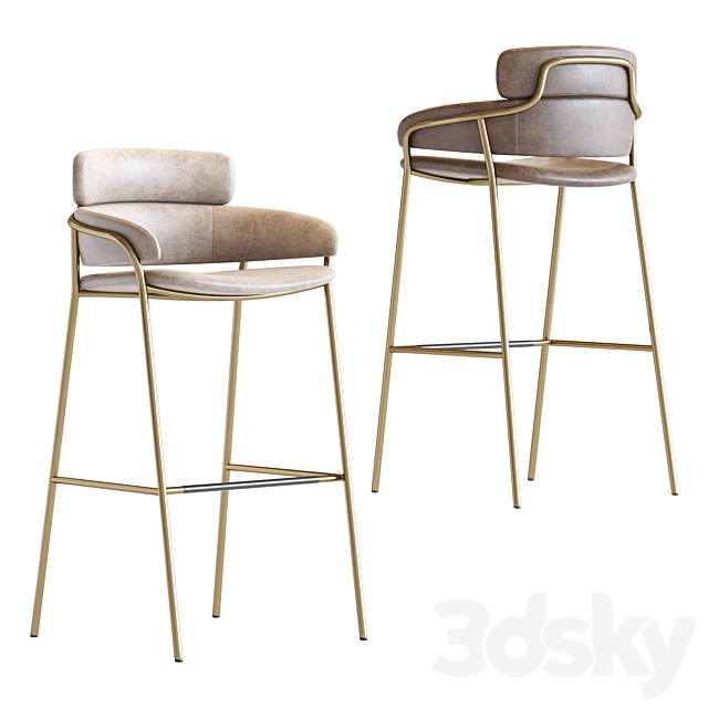 Strike Bar Stool