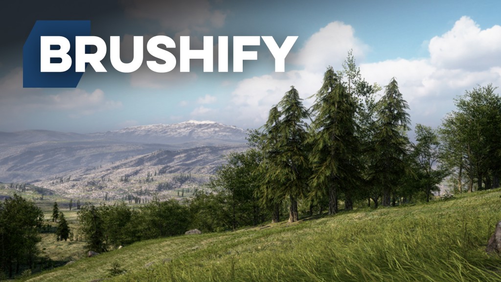 [UE 4.25+] Brushify - Forest Pack