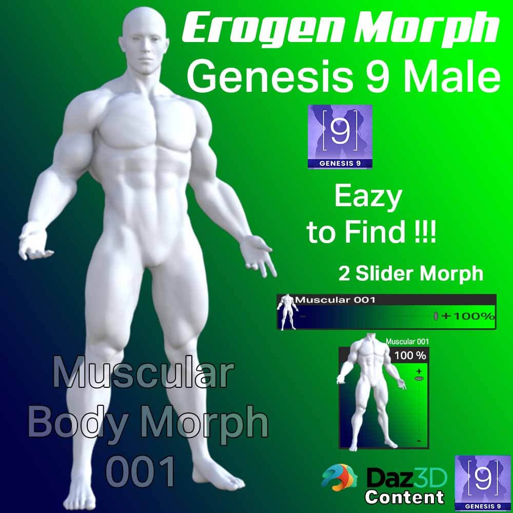 Erogen Morph G9m-Muscular Body Morph 001