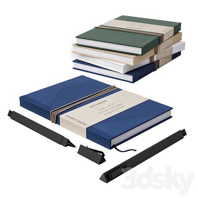 Notebook by Monk & Anna