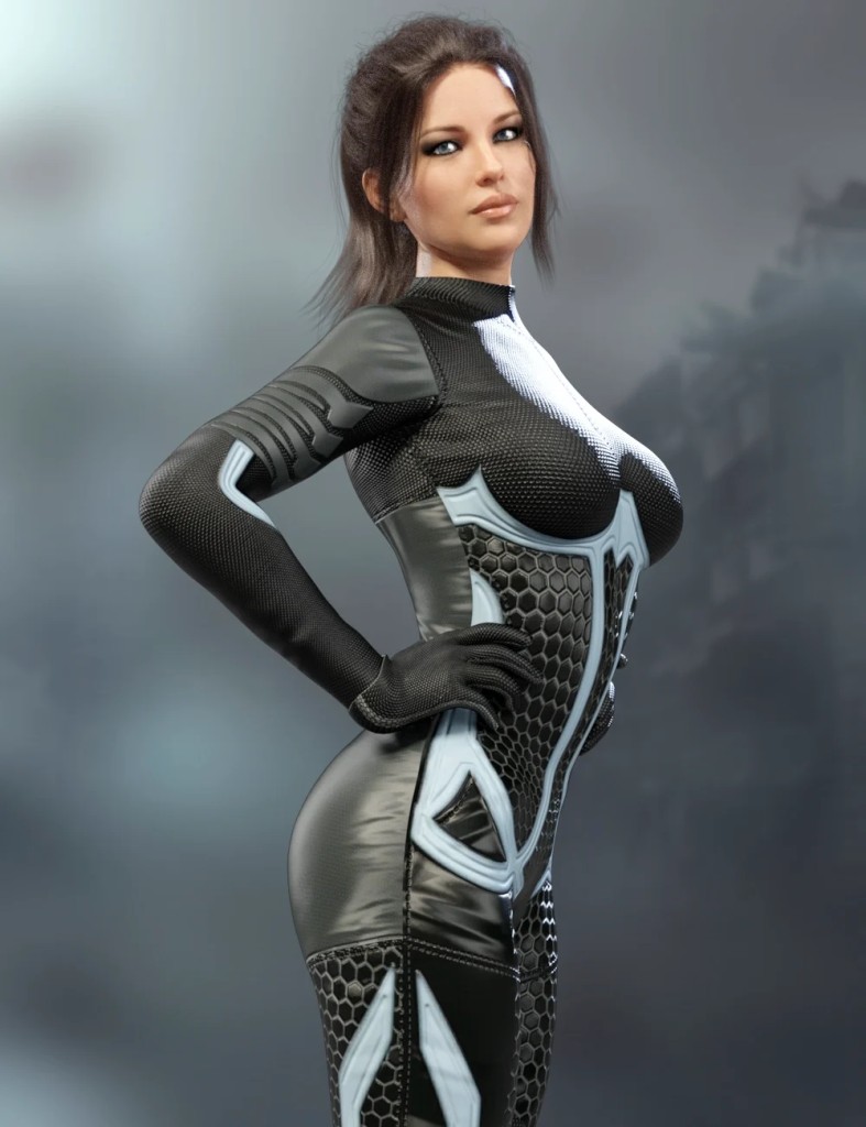 X-Fashion Sci Bodysuit 3 for Genesis 8 Female(s)