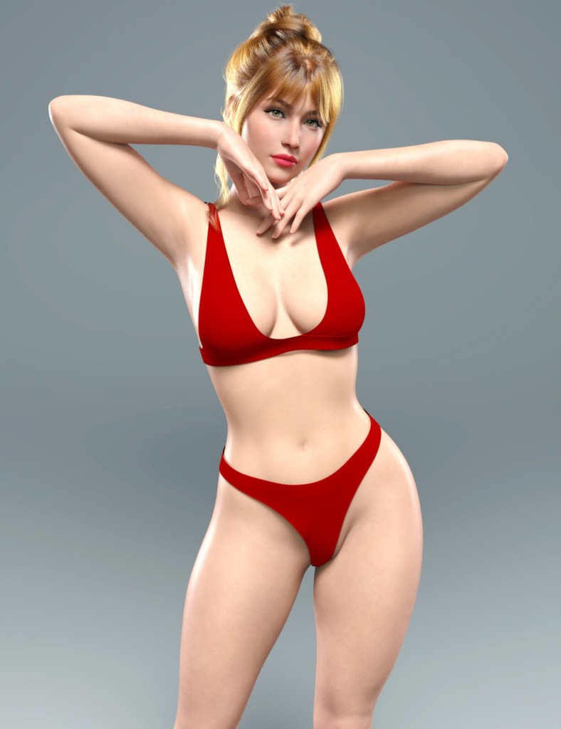 dForce RQL Active Lounge Lingerie for Genesis 8 & 8.1 F