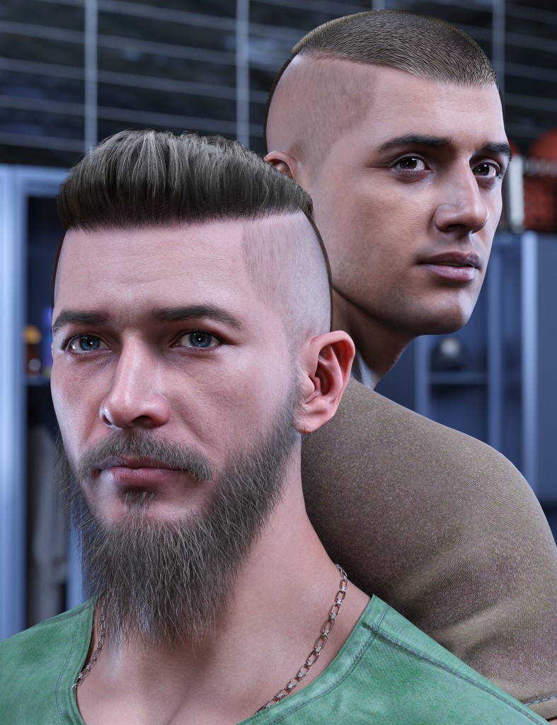 Chet Hair for Genesis 9