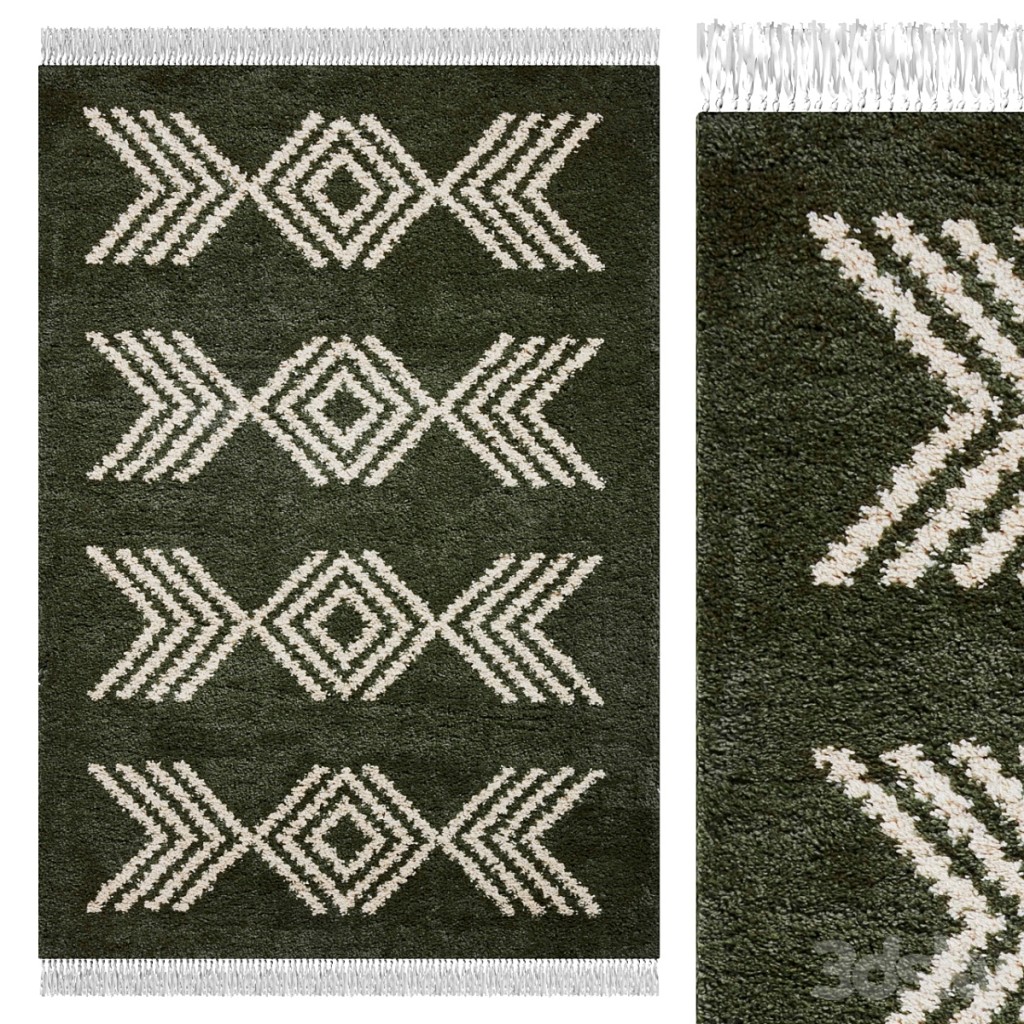 Carpet Think Rugs Boho 8886 Green