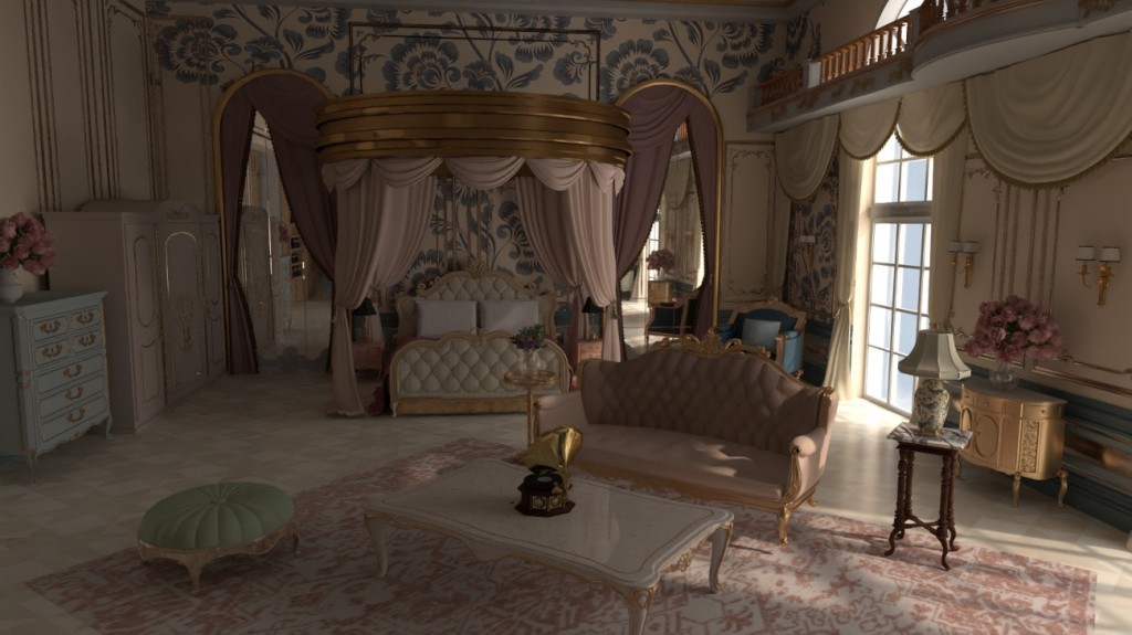 Elegant Victorian Room