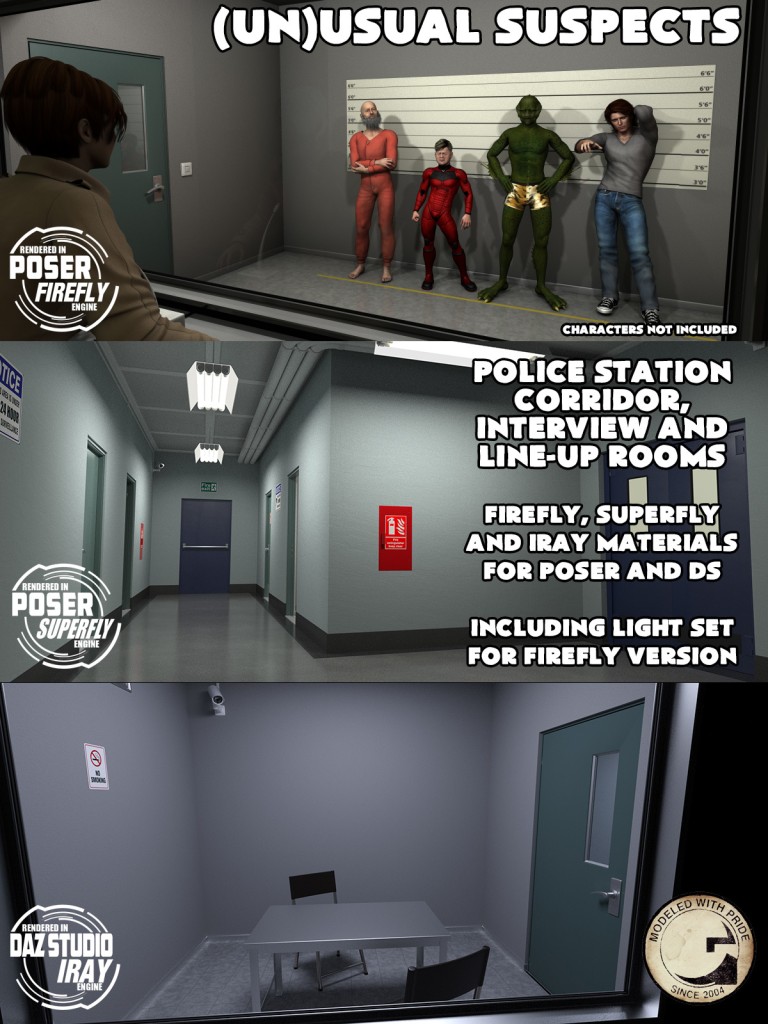 Usual Suspects for Poser and DS