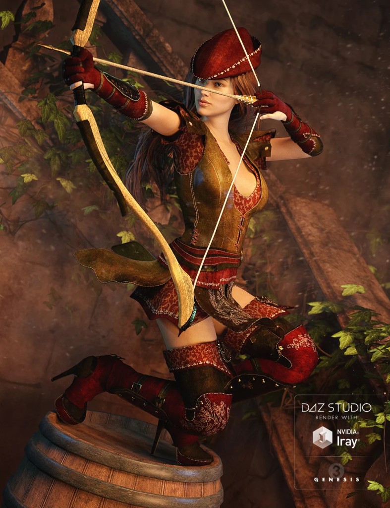 Morduin Outfit for Genesis 3 Female(s)