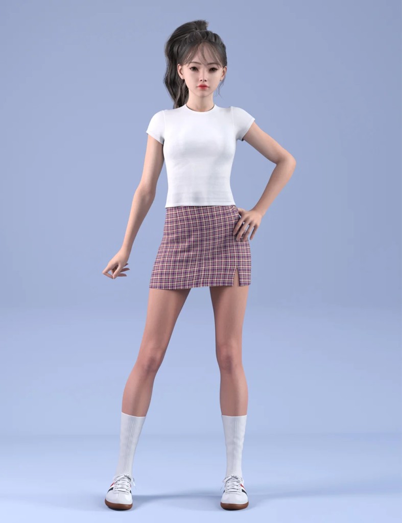 dForce HnC24 Miniskirt Outfits for Genesis 9