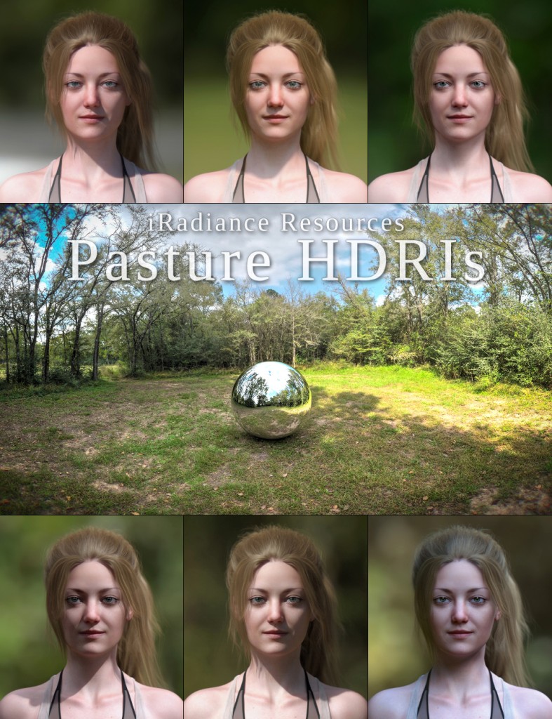 iRadiance HDR Resources - Country Pasture