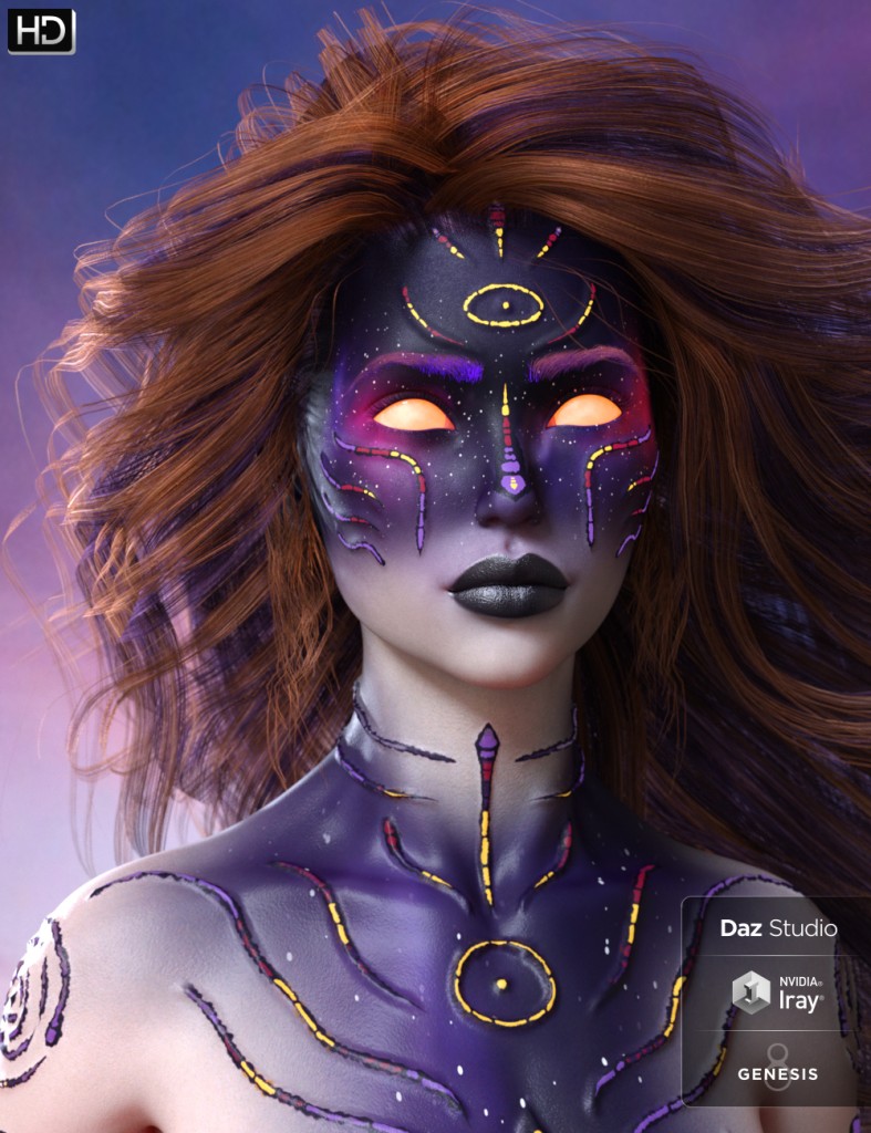 Nebulosa HD for Genesis 8 Female
