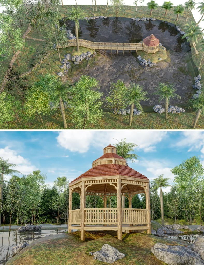 Gazebo Lake