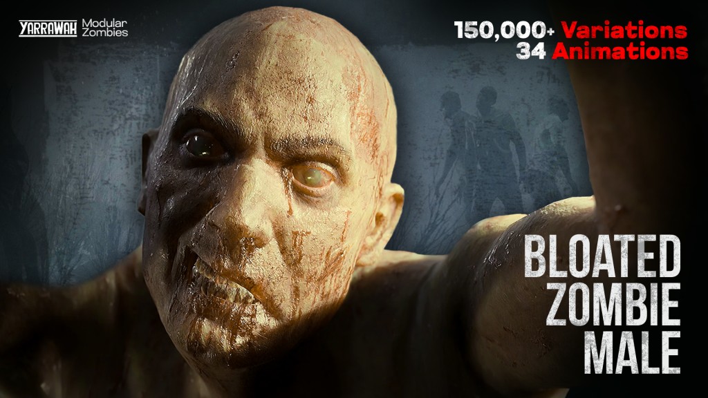 [UE5.1] Zombie - Bloated Male