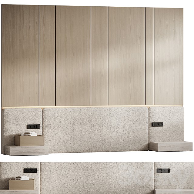 Headboard Wall Panel 06