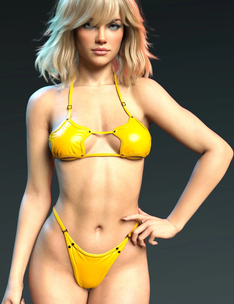 X-Fashion Bikini Stars Set for Genesis 8, 8.1 and Genesis 9