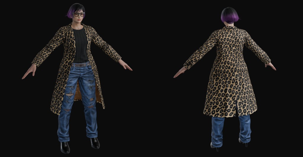 Tekken 8 Reina S4 Premium for Blender 4.x
