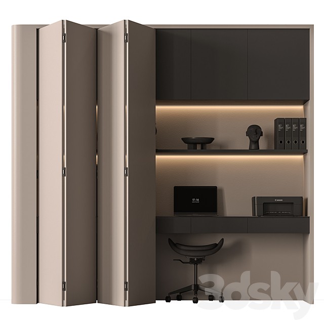 Hidden Office - Office Furniture 860