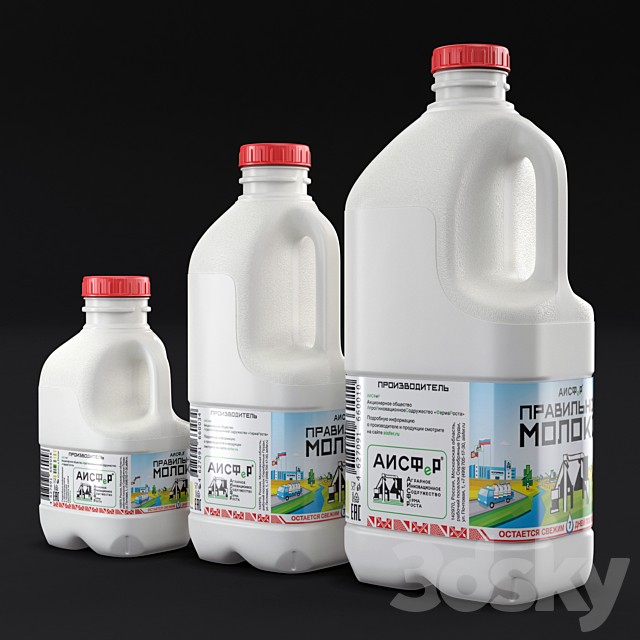 Bottle of milk