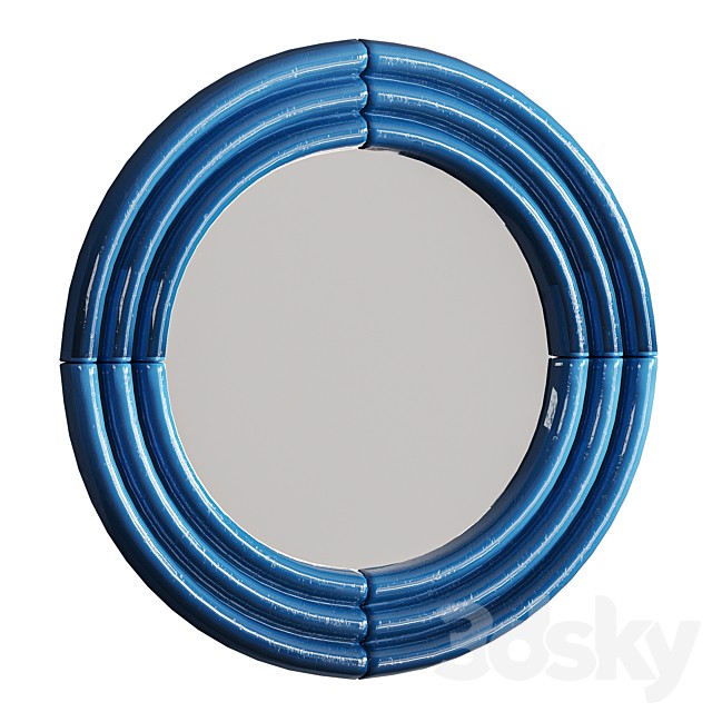 Contemporary Ceramic Mirrors by Pani Jurek
