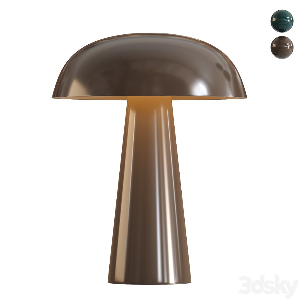 Como Portable Lamp SC53 Bronzed Brass Como Portable Lamp SC53 Stone Blue