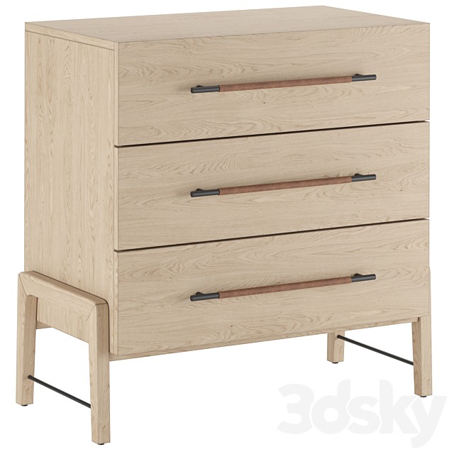 Rosedale Magnolia 3 Drawer dresser