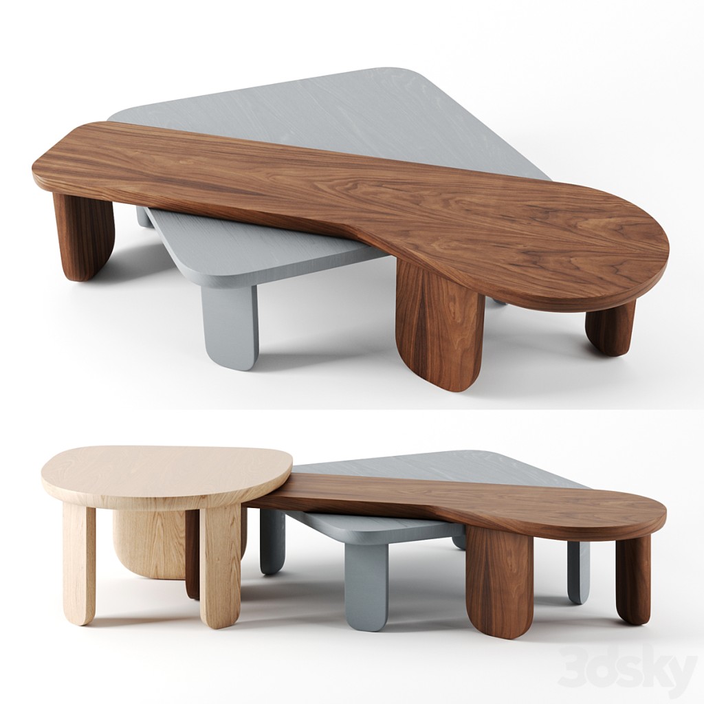 Kim side tables by DeLaEspada