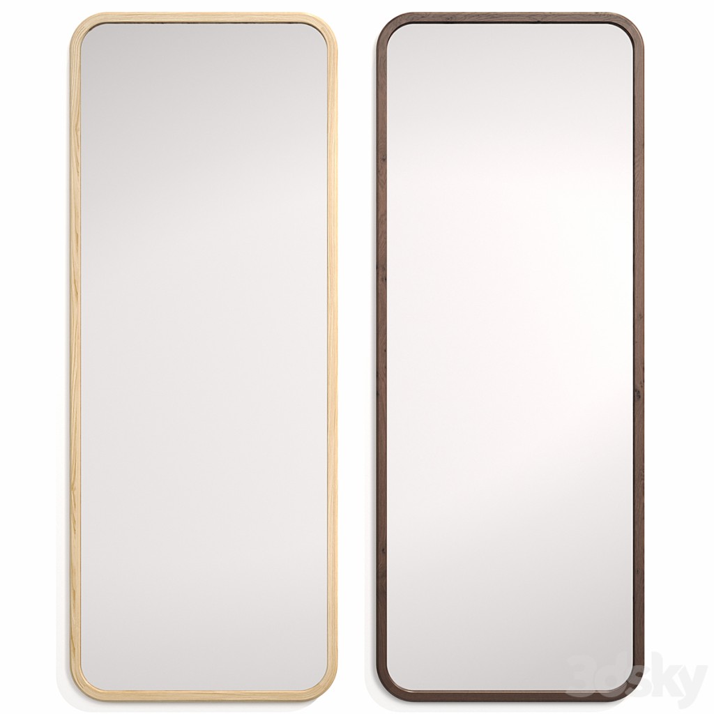 Fredericia / Silhouette Rectangular Mirror