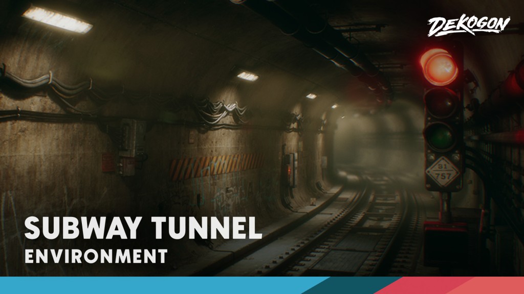 [UE5.5] City Subway Tunnel