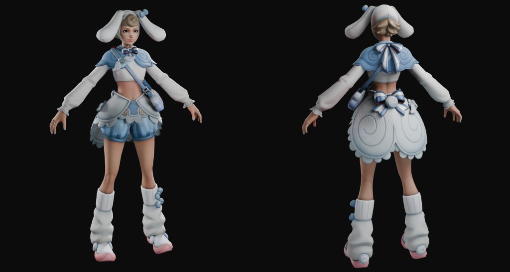 Kiriko (Cinamoroll) Basic for Blender 4.x - 5.x