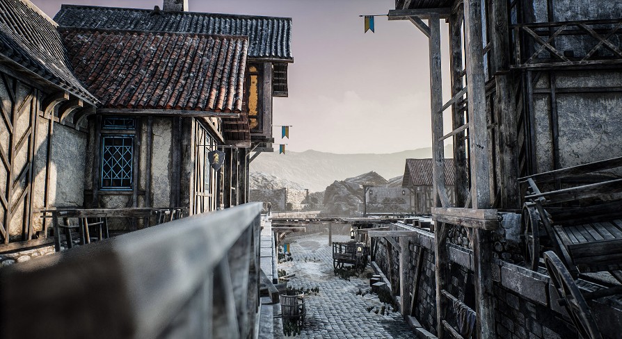 [UE4.18] Fantasy and Medieval Architecture Kit