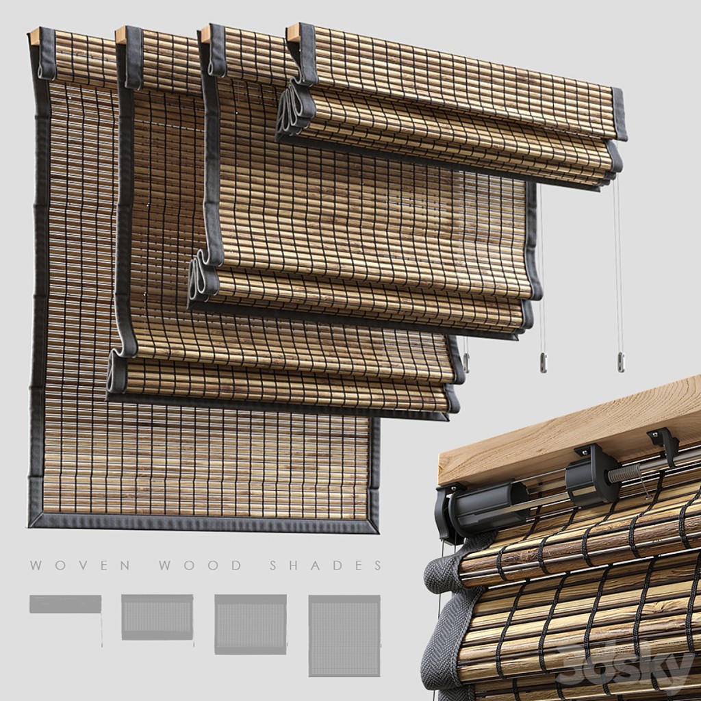 Woven Wood shades
