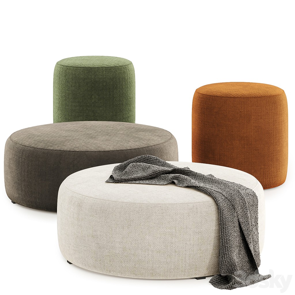 folk pouf