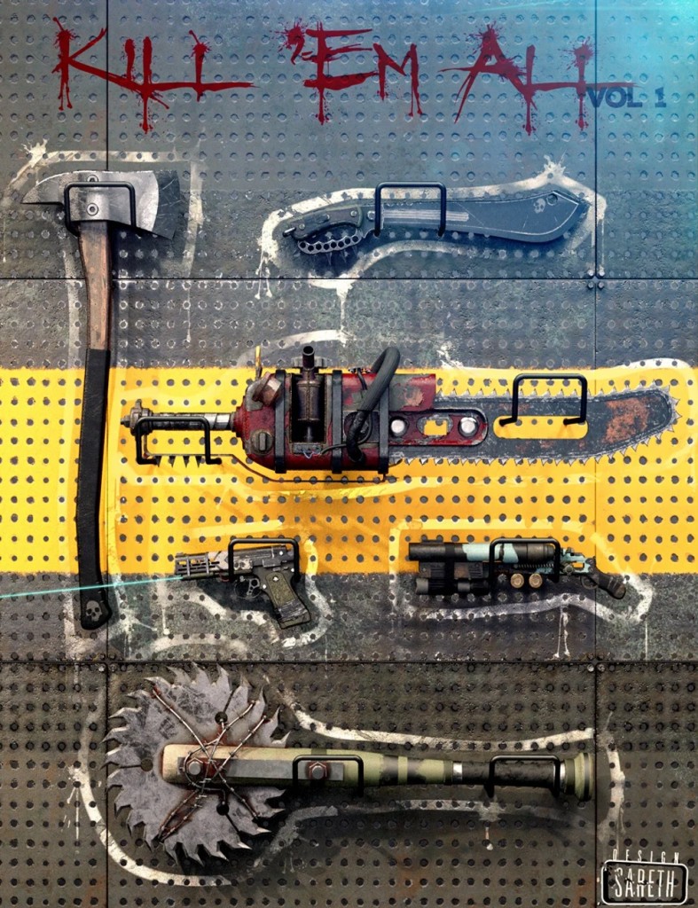 Kill ‘Em All-Weapon Set Vol 1 for Genesis 3 and 8