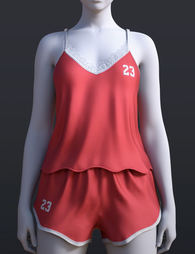 dForce BS Sleepwear Set for Genesis 9