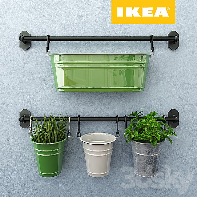 Wall accessories IKEA, series Fintorp